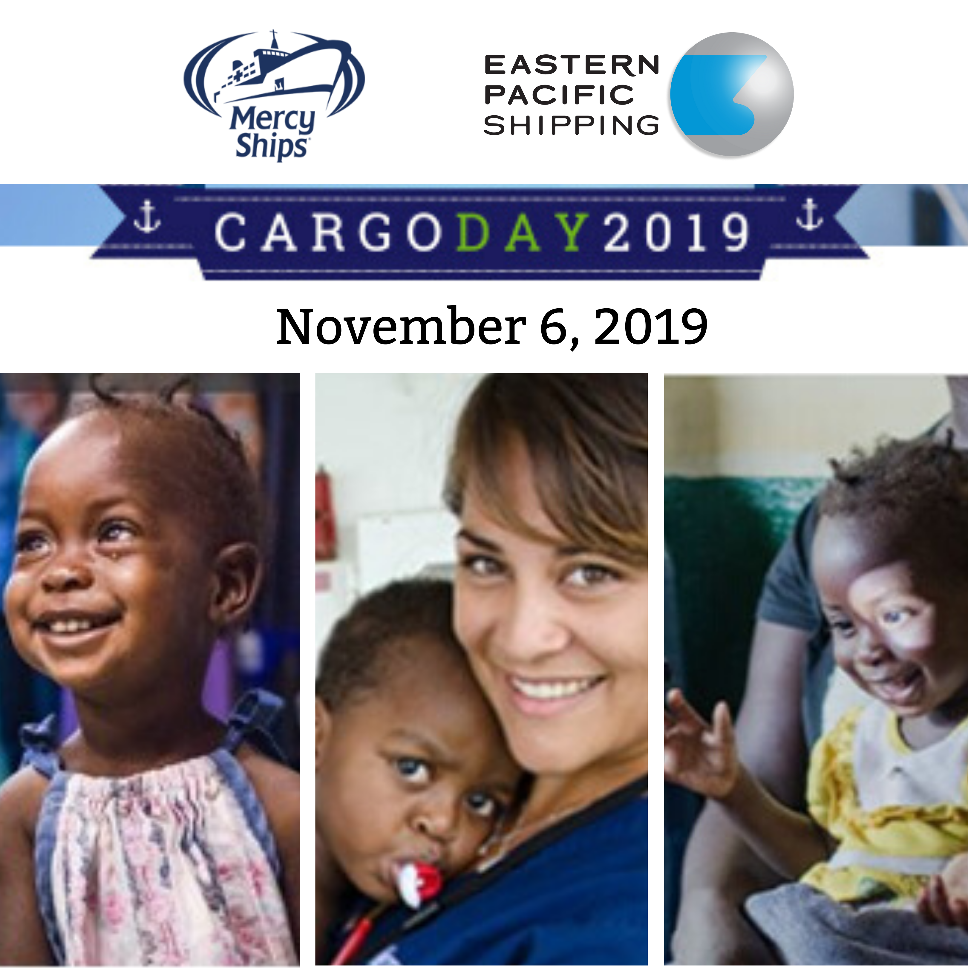 Mercy Ships Cargo Day 2019!