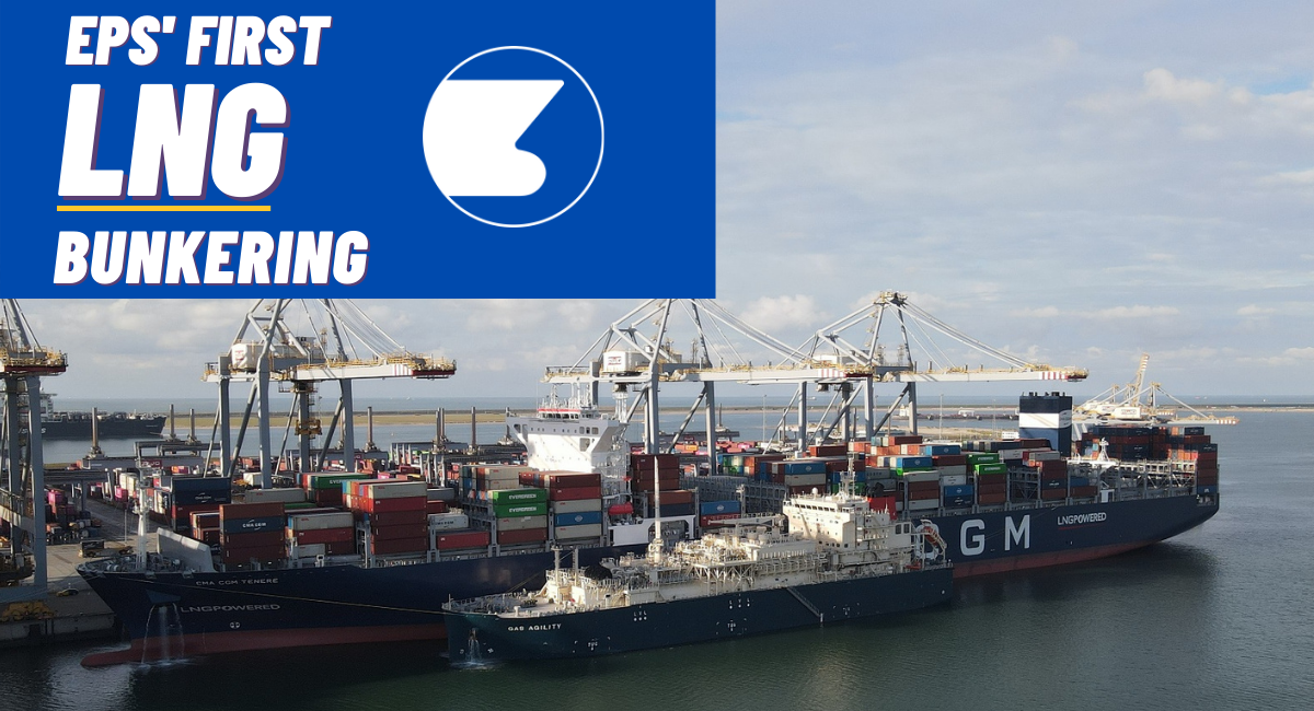 EPS makes history with its first LNG bunkering!