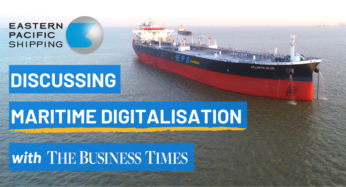 Talking Maritime Tech with The Business Times