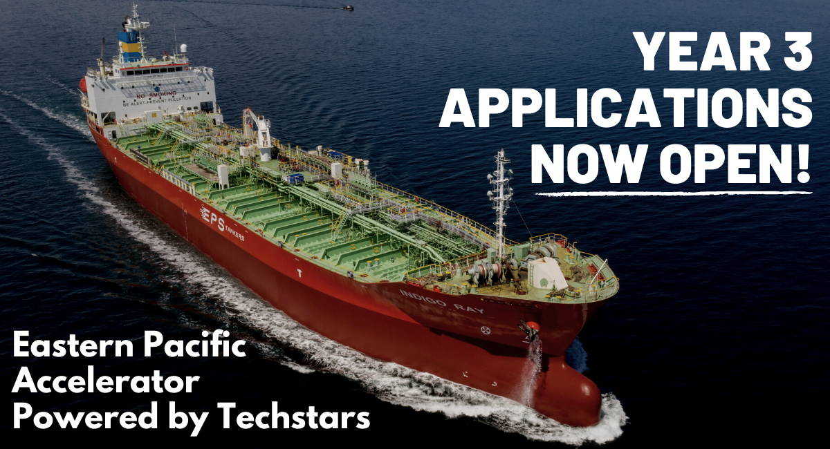 Calling all maritime startups! Now accepting applications for year 3!