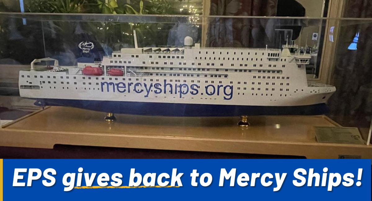 EPS and the Industry Support Mercy Ships!