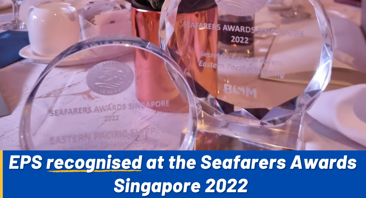 EPS honoured to receive awards from the Mission to Seafarers