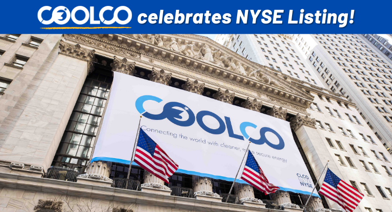CoolCo lists on the NYSE!
