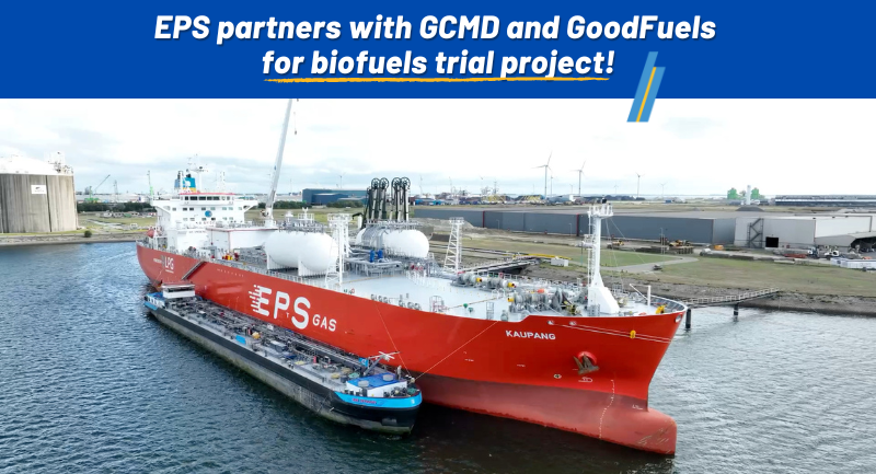 EPS partners with GCMD and GoodFuels for biofuels trial project
